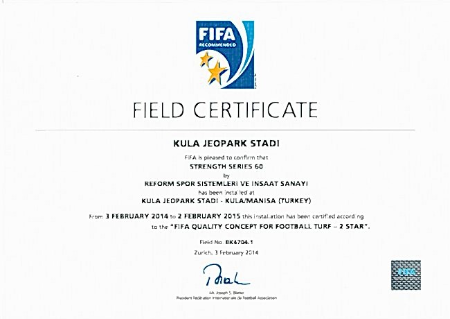 FIFA 8 fifa2 manisa kula jeopark stadi 2014
