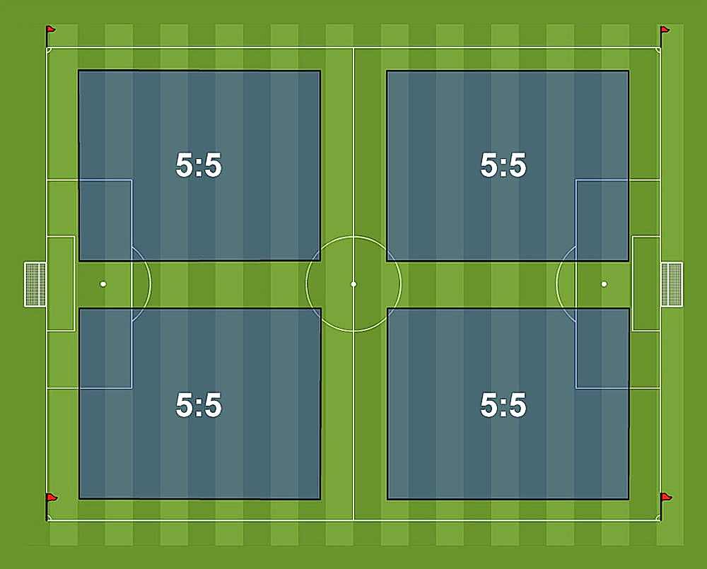 FIFA fifa 5v5 pitch area