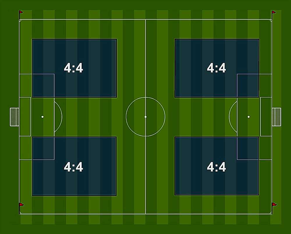 FIFA fifa 4v4 pitch area