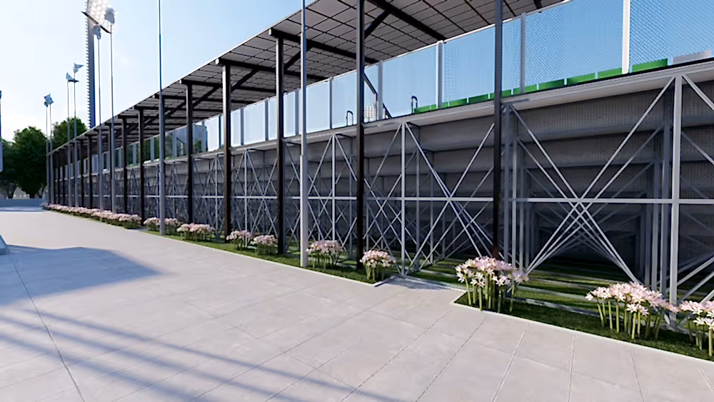 500 seats football field 18