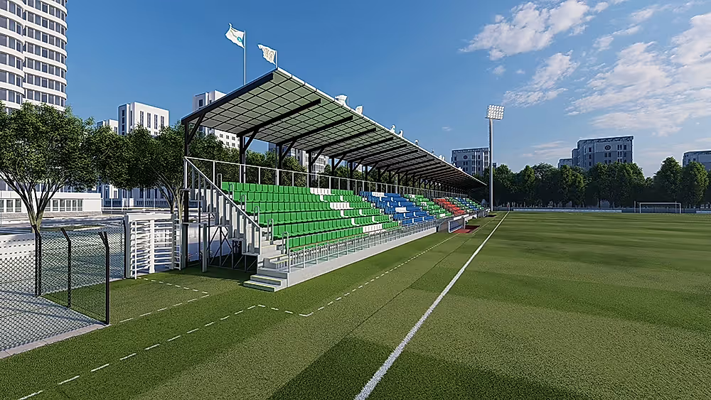 500 seats football field 21